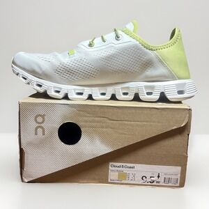 On Cloud 5 Coast "Ivory | Acacia" Women 9.5 Running Trainers Shoes 3WD10541985